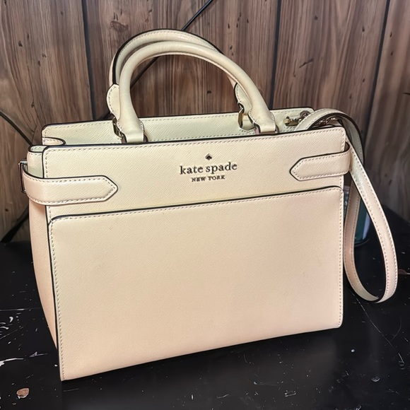 kate spade Handbags - Kate Spade Medium Staci Pastel Yellow